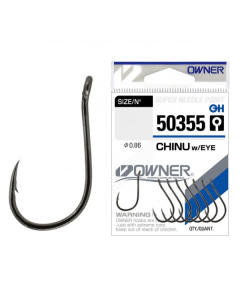 Carlig Owner 50355 No.1/0 Chinu With Eye