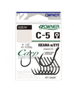 Carlig Owner C-5 No.14 Carp Iseama With Eye NO.14