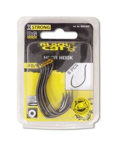 Carlige Black Cat Mega Hook DG Coating, 6buc/plic