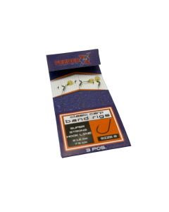 Carlige legate FeederX Clasic Carp Band Rig NR.10