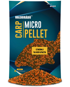 Haldorado - Pelete Carp Micro Pellet - Ciocolata Portocale, 2,5mm, 600g