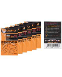 CARLIGE GURU FEEDER SPECIAL LWGF XS EYED MICRO BARB 18