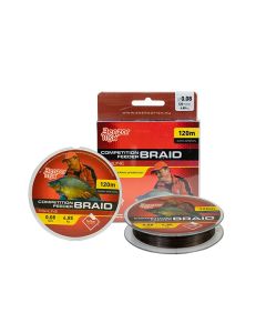 FIR TEXTIL BENZAR COMPETITION FEEDER BRAID BROWN 0.10mm/120m 