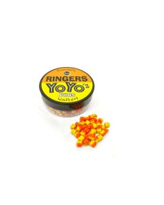 Ringers Yoyo Duos Wafter Orange & Yellow 5mm