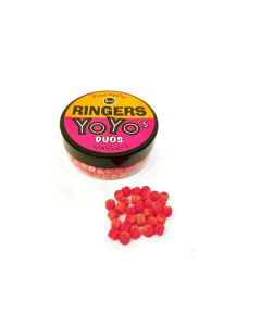 Ringers Yoyo Duos Wafter Orange & Pink 5mm