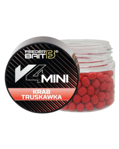 MINI WAFTER V4 FEEDER BAIT 4MM Rac si Capsuna 