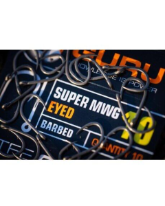 Carlige Guru Super MWG Eyed Barbed Size 16, 10buc/plic