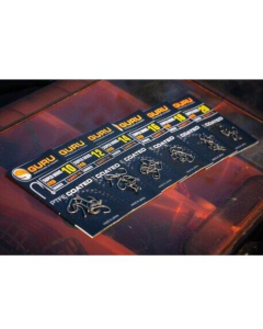 Carlige Guru Super MWG Eyed Barbed Size 20, 10buc/plic