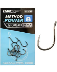 Carlige Team Feeder By Dome Method Carp Microbarb, Nr.10, 10buc/pac