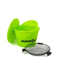 Galeata Matrix Fishing Lime Bucket Set 20l
