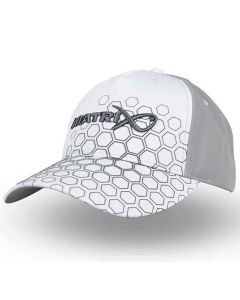 Sapca Matrix Hex Print Cap, White