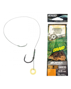 Rig Feeder Owner 56935 No.12 0.15 FDB-02 Pellet Band Braided